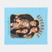 リバーデールインスクードウェトラスト フリースブランケット (正面(横))