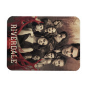 リバーデールディアースカルポスター マグネット (横)