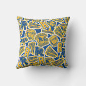 リバーデールフットボールと応援パターン クッション (裏面)