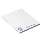 リバーデールブルドッグヘッド ノートパッド (アングル)