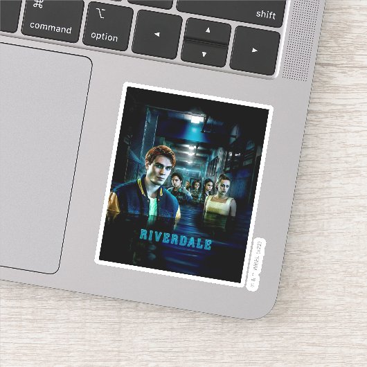 リバーデール水没の廊下のポスター シール (詳細)