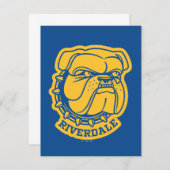 リバーデール・ブルドッグ岬 ノートカード (正面/裏面)