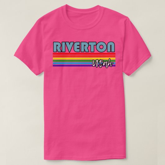リバートンユタプライドリバートンLGBTギフトLGBTQ Supp Tシャツ (デザイン正面)