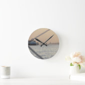 リバーナイルサンセットラウンドクロック ラウンド壁時計 (ホーム)