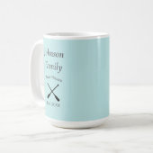 リバーハカスタムウス家名年制定 コーヒーマグカップ (正面左)