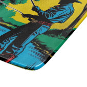 リバーバンクの漁師 カッティングボード (角)