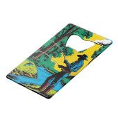 リバーバンクの漁師 クレジットカード栓抜き (裏面アングル)