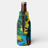 リバーバンクの漁師 ボトルクーラー (ボトル裏面)