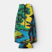 リバーバンクの漁師 ボトルクーラー (裏面)