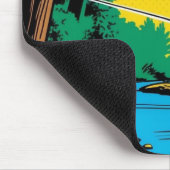 リバーバンクの漁師 マウスパッド (コーナー)