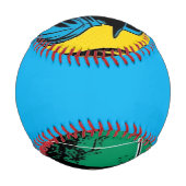 リバーバンクの漁師 野球ボール (裏面)