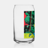 リバーバンクビール缶の漁師 ガラス缶 (右)