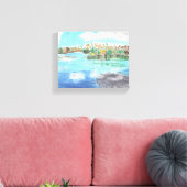 リバーパーク、ポートセントルーシーFL。 キャンバスプリント (インサイチュ (リビング))