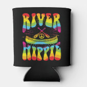 リバーヒッピー絞り染めカヌー 缶クーラー (裏面)