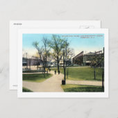 リバービューパーク&波止場ホボケンNJヴィンテージ ポストカード (正面/裏面)