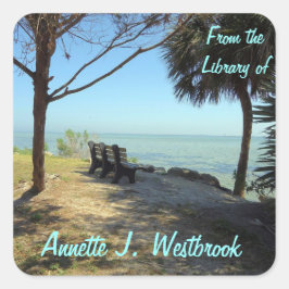 リバービューNo.1カスタム蔵書票 スクエアシール