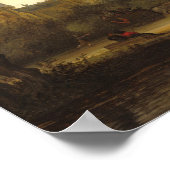 リバーフェリー – Salomon van Ruysdaelファインアートポスター ポスター (角)