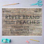 リバーブランド桃デコページティッシュペーパー 薄葉紙 (クラフト)