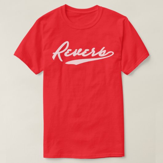 リバーブ Tシャツ (デザイン正面)