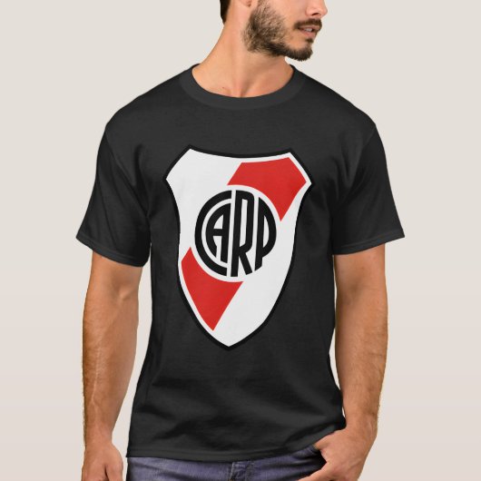 リバープレートアルゼンチンシールド2022 Tシャツ (正面)