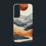 リバーベンド経路電話ケース SAMSUNG GALAXY S22ケース<br><div class="desc">穏やかに曲がりくねった川は、穏やかな進歩と内省を象徴する暖かい色調の風景を通って導く。</div>