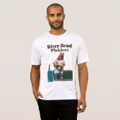 リバーベンドPicklersピックルボール新しいベルンnc Tシャツ (正面フル)