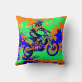 リバーホッピング – モトクロスライダー クッション (裏面)