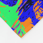 リバーホッピング – モトクロスライダー フリースブランケット (角)