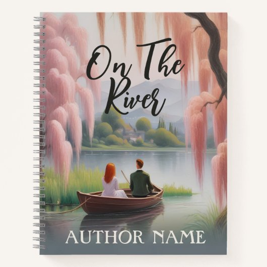 リバーボートロマンスブックカバーインスピレーションノート ノートブック (正面)