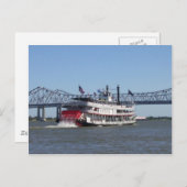 リバーボート ポストカード (正面/裏面)