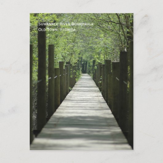 リバーボードウォーク葉書 ポストカード (正面)