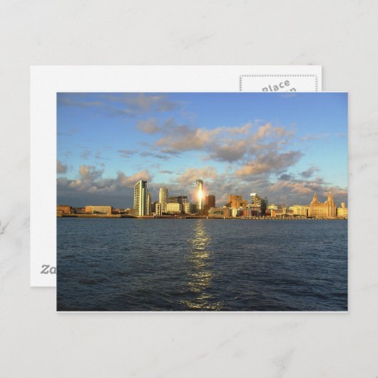 リバーマージー&リバプールウォーターフロント ポストカード (正面/裏面)