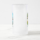 リバーミーツ海魚釣り0330 フロストグラスビールジョッキ (中央)