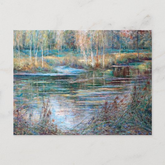 リバーランドスケープ，ヴァル – サンマルタンバイジュリアベック ポストカード (正面)