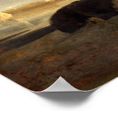 リバーランドスケープ – Aelbert Cuypファインアートポスター ポスター (角)