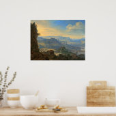 リバーランドスケープ – Herman Saftlevenファインアートポスター ポスター (キッチン)