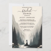 リバーレインクラウドスモークマウンテンブライダルシャワー 招待状 (正面)