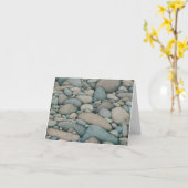 リバーロックグリーティングカード カード (黄色い花)