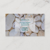 リバーロックスランドスケープスパマッサージリトリートカード 名刺 (裏面)