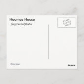 リバーロードの宝石 - フーマスハウス ポストカード (裏面)