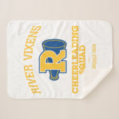 リバーヴィクセンスチアリーティングスクワッド シェルパブランケット (正面(横))