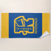 リバーヴィクセンスレターマン ビーチタオル (正面)