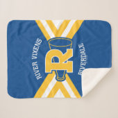 リバーヴィクセンス応援ユニフォーム シェルパブランケット (正面(横))