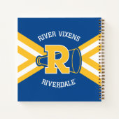 リバーヴィクセンス応援ユニフォーム ノートブック (裏面)