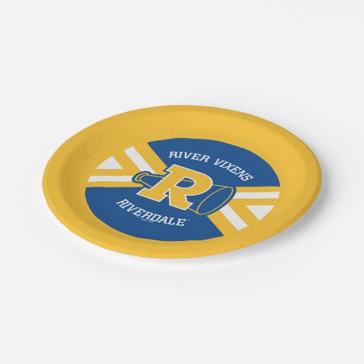 リバーヴィクセンス応援ユニフォーム ペーパープレート (アングル)