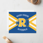 リバーヴィクセン応援ユニフォーム ノートカード (正面/裏面インサイチュ)