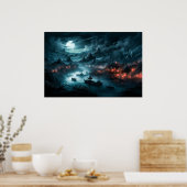 リバー中国のスタイクス ポスター (キッチン)