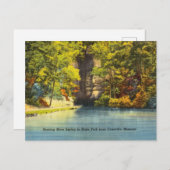 リバー春州パーク、カスビル、ミズーリ ポストカード (正面/裏面)