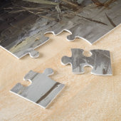 リバー素朴オッター野生生物絵を描ズ ジグソーパズル (側面)