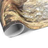 リバー・オッター動物の恋人の野生動物写真 ラッピングペーパー (ロールコーナー)